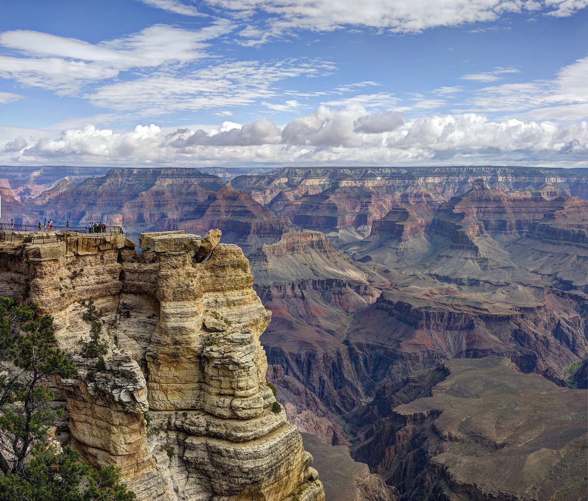 Les grands points de vue du South Rim