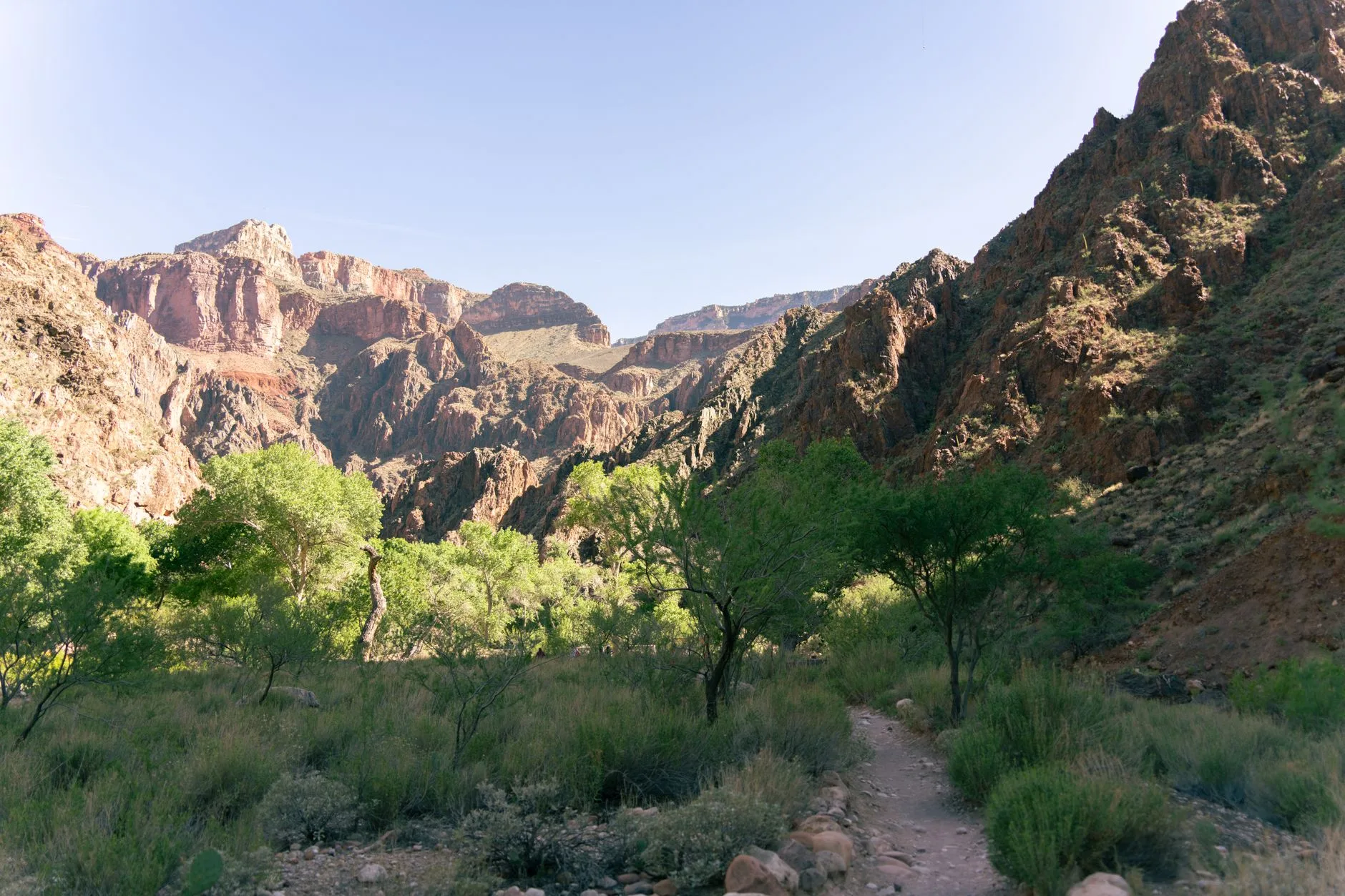 Randonner dans le canyon : Bright Angel et South Kaibab