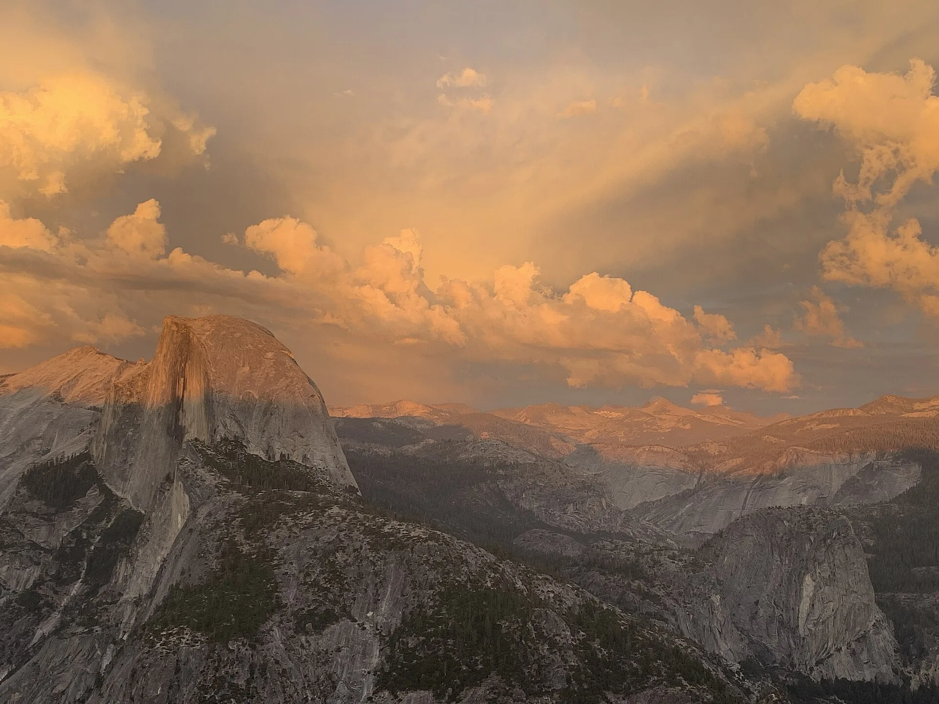 Glacier Point et Half Dome