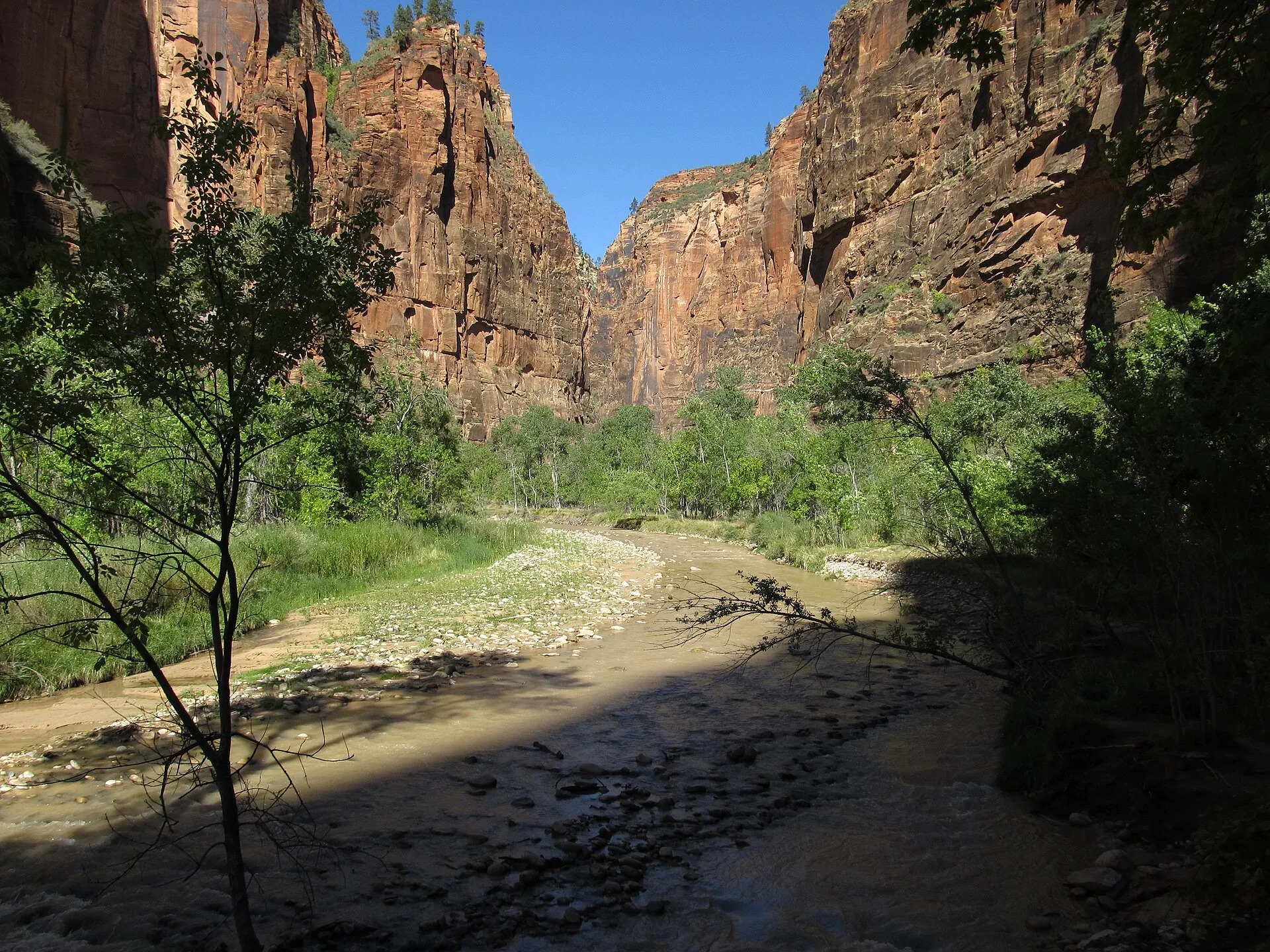 The Narrows : marcher dans la rivière